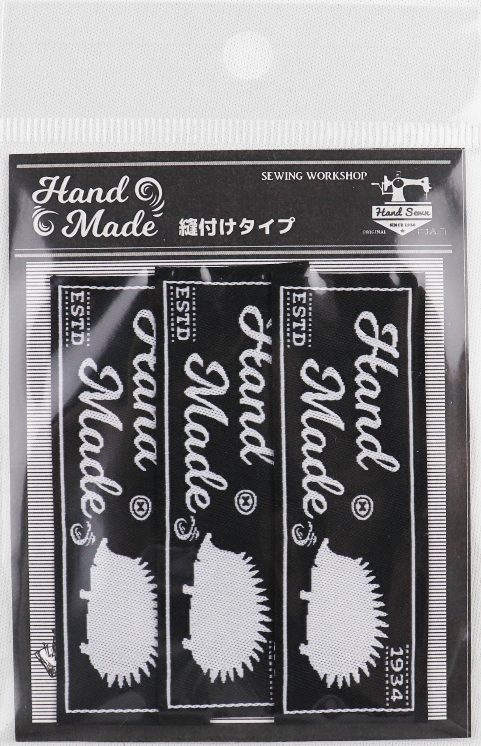 ハンドメイドnic Amazon.co.jp: ハンドメイド 織り タグ テープ 織りタグ 加工